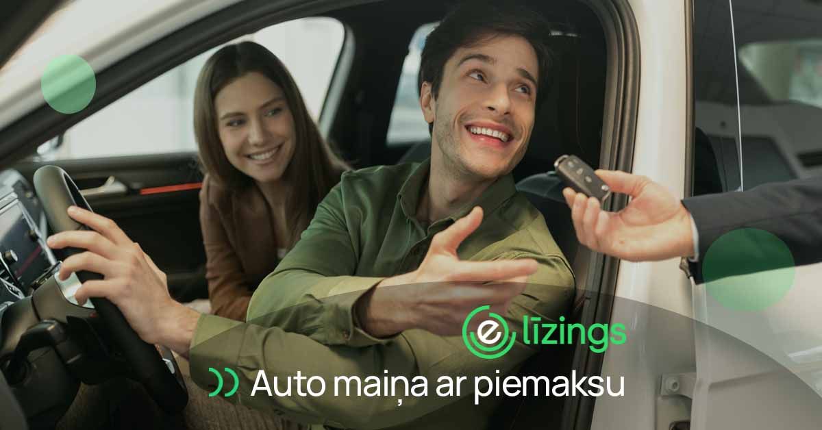 bilde auto maiņa ar piemaksu