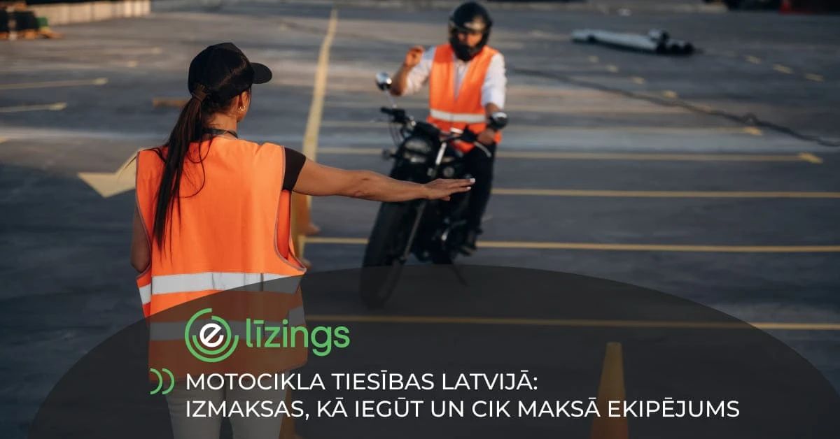 bilde  cik maksā motocikla tiesības latvijā?
