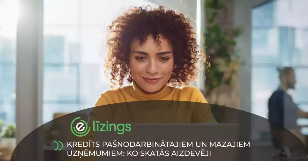 bilde kredīts pašnodarbinātai personai un mazajiem uzņēmumiem