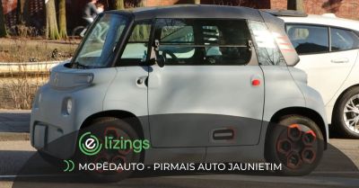 Mopēdauto - vai tas ir labs pirmais auto jaunietim?