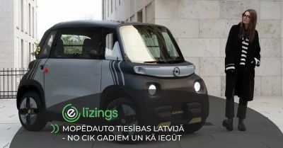 Водительские права на малолитражное авто в Латвии - с какого возраста и как их получить.
