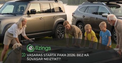 Vasaras starta paka 2026: bez kā šovasar neiztikt?