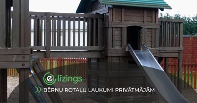 Bērnu rotaļu laukums privātmājai: cik maksā un kā izvēlēties?